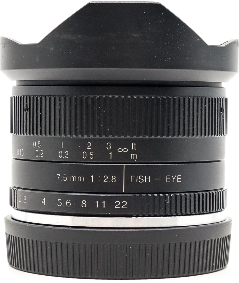 7artisans 7.5mm f/2.8 sony e fit (condition: good)