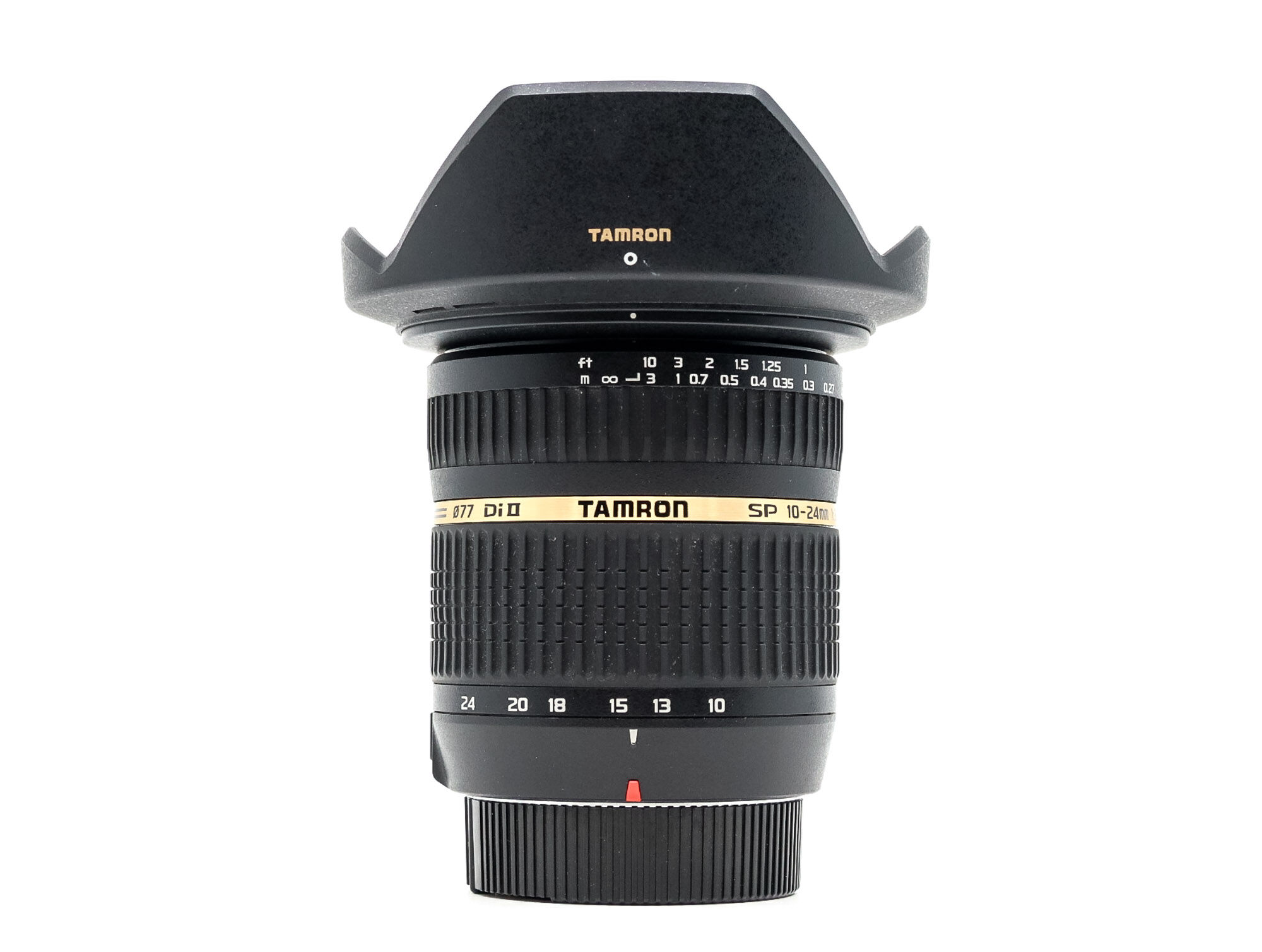 tamron sp af 10-24mm f/3.5-4.5 di ii ld aspherical (if) pentax fit (condition: excellent)