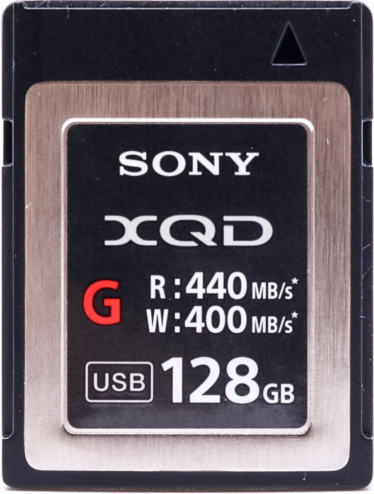 sony xqd g 128gb 400mb/s card (condition: excellent)