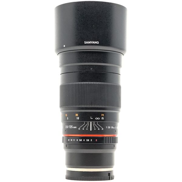 samyang 135mm f/2 ed umc sony fe fit (condition: like new)