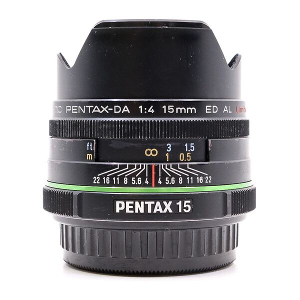 pentax smc -da 15mm f/4 ed al limited (condition: good)