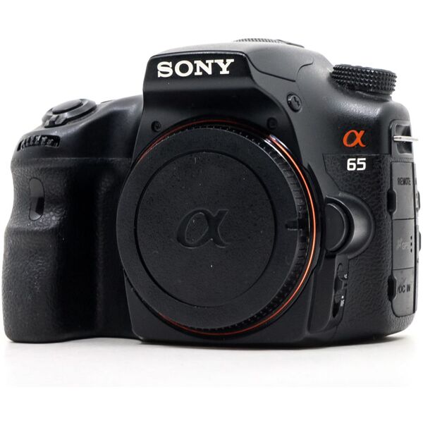 sony alpha slt-a65 (condition: well used)