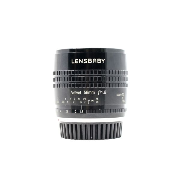 lensbaby velvet 56mm f/1.6 canon ef fit (condition: good)