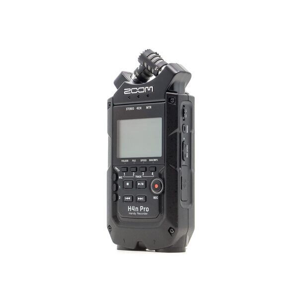 zoom h4n pro 4-track audio recorder (condition: like new)