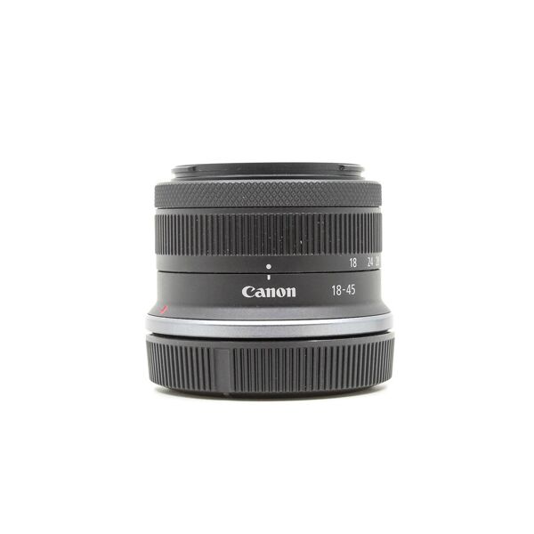 canon rf-s 18-45mm f/4.5-6.3 is stm (condition: excellent)