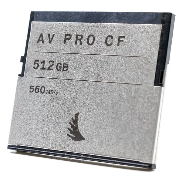 angelbird 512gb av pro cfast 2.0 cf card (condition: like new)