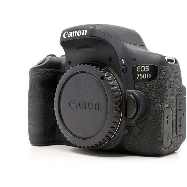 canon eos 750d (condition: s/r)