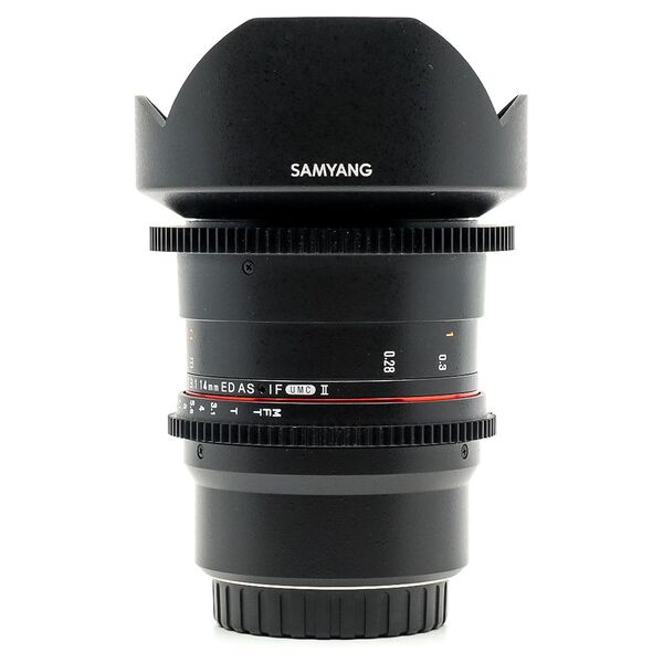 samyang 14mm t3.1 ed as if umc ii micro four thirds fit (condition: excellent)