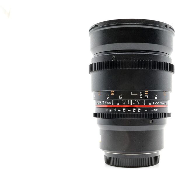 samyang 16mm t2.2 ed as umc cs ii micro four thirds fit (condition: like new)