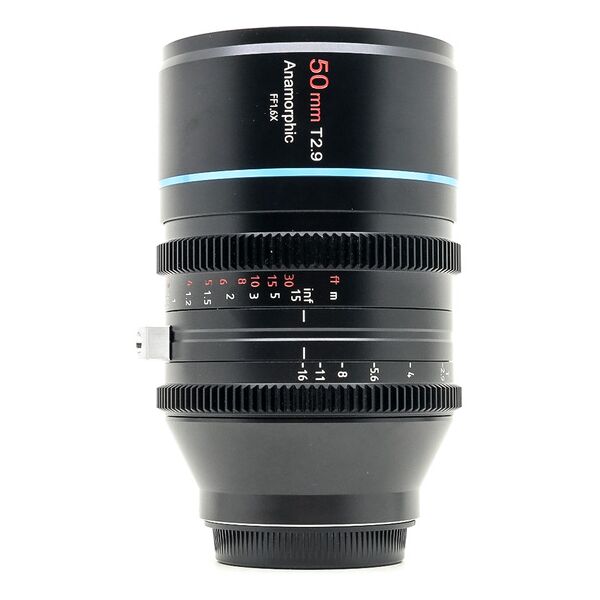 sirui 50mm t2.9 1.6x anamorphic l fit (condition: excellent)