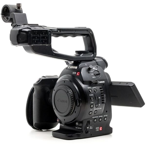 canon cinema eos c100 with daf ef fit (condition: good)