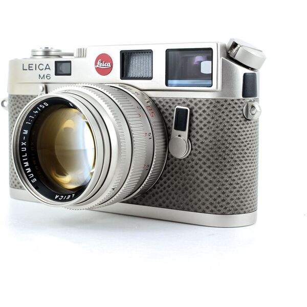 leica m6 '150 jahre photographie, 75 jahre photographie' edition (condition: good)