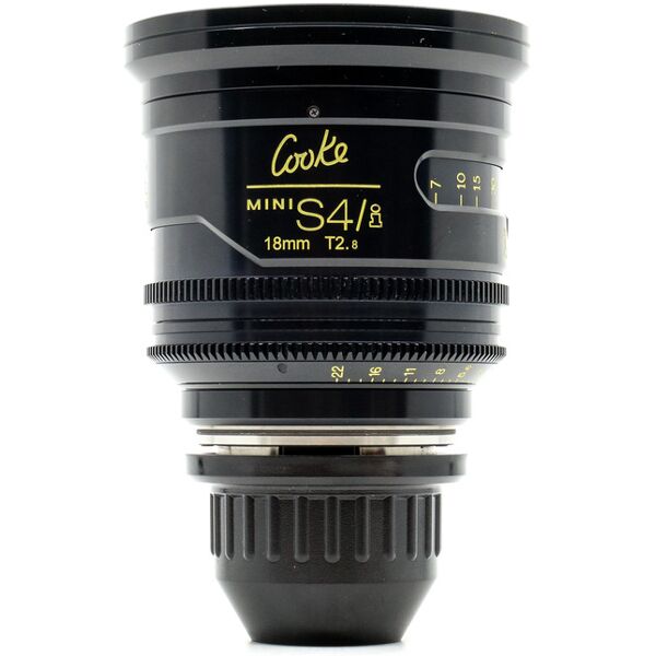 cooke mini s4/i 18mm t2.8 pl fit (condition: excellent)