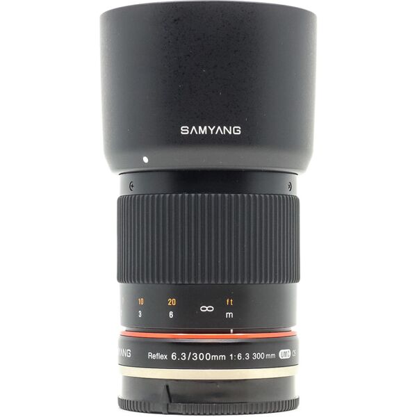 samyang 300mm f/6.3 reflex ed umc cs sony a fit (condition: like new)