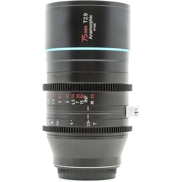 sirui 75mm t2.9 1.6x anamorphic canon rf fit (condition: like new)