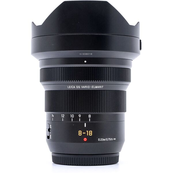 panasonic leica dg vario-elmarit 8-18mm f/2.8-4.0 asph. (condition: like new)