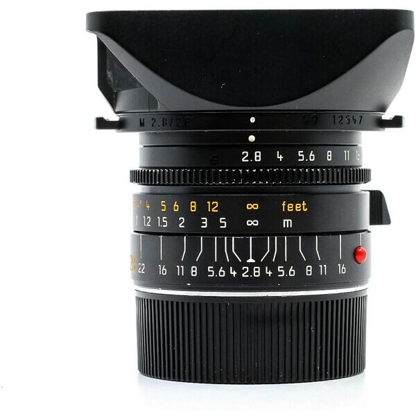 leica 28mm f/2.8 elmarit-m [11809] (condition: good)