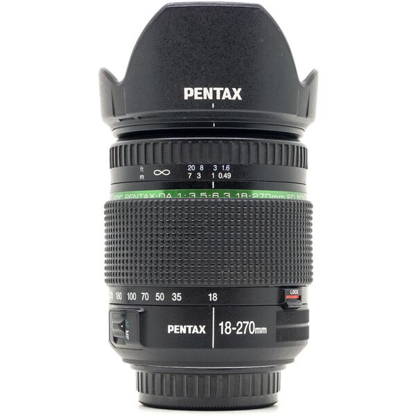 pentax smc -da 18-270mm f/3.5-6.3 ed sdm (condition: good)