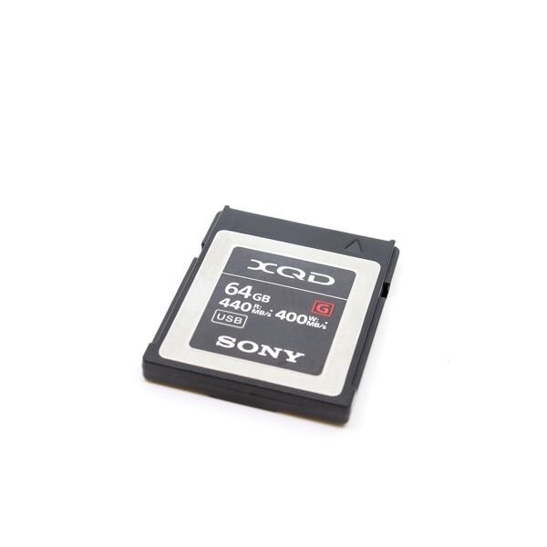 sony xqd g 64gb 440mb/s card (condition: like new)