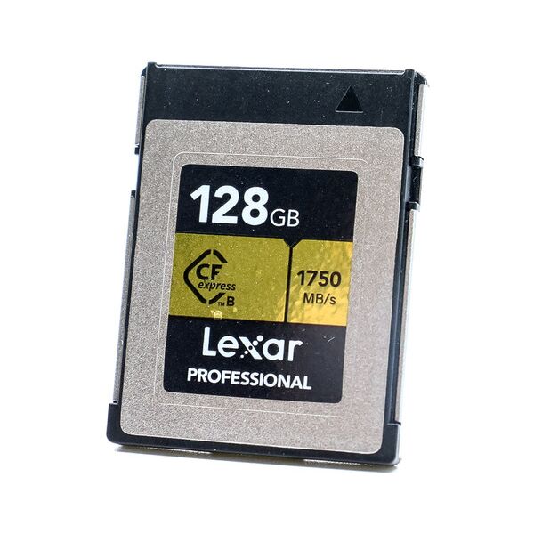 lexar professional 128gb 1750mb/s cfexpress card type b (condition: like new)