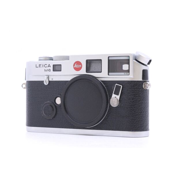 leica m6 ttl .72mm silver [10434] (condition: good)