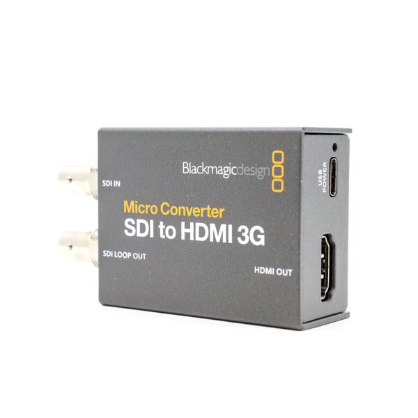 blackmagic design micro converter sdi to hdmi 3g (condition: like new)
