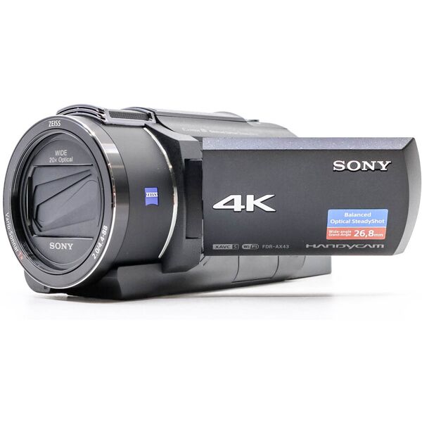 sony fdr-ax43 camcorder (condition: like new)