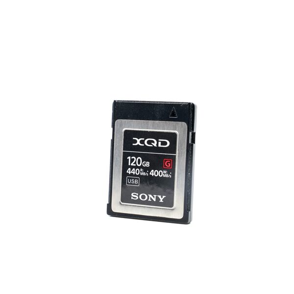 sony xqd g 120gb 440mb/s card (condition: like new)
