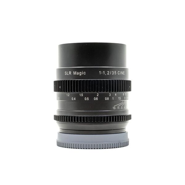 slr magic 35mm f/1.2 sony fe fit (condition: like new)