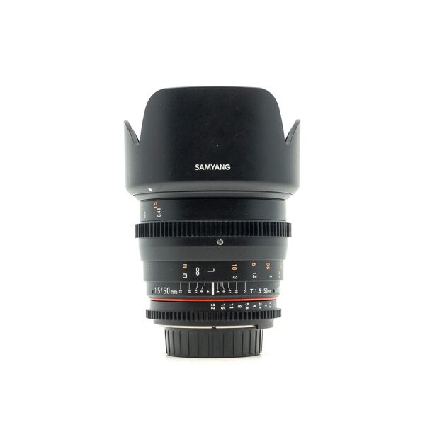 samyang 50mm f/1.4 as umc nikon fit (condition: like new)