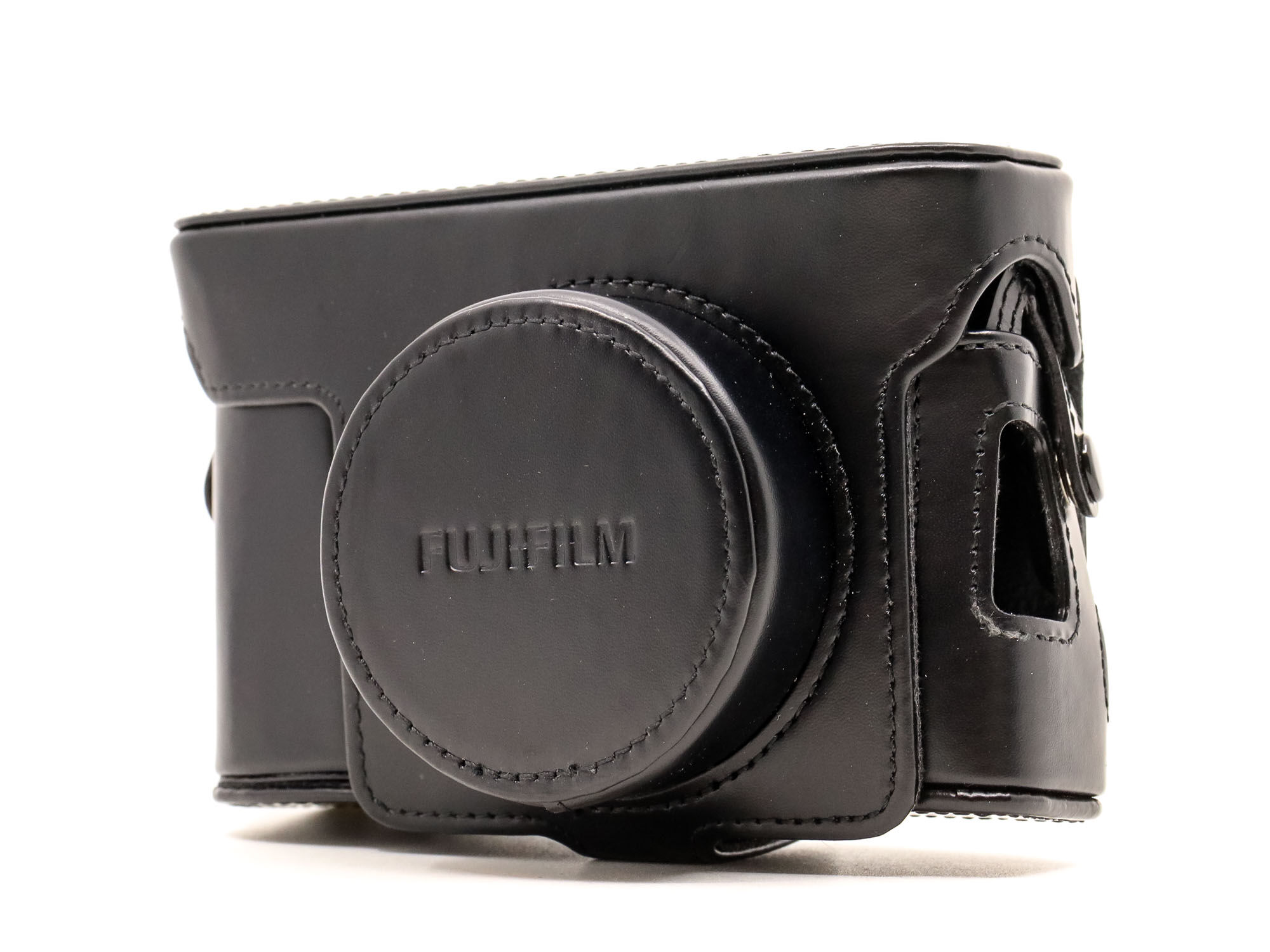 fujifilm x100v leather case (condition: like new)
