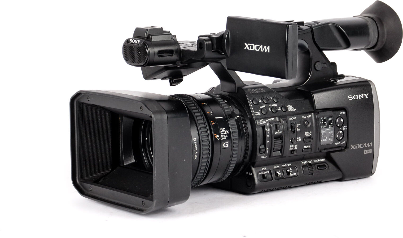 sony pxw-x160 camcorder (condition: well used)