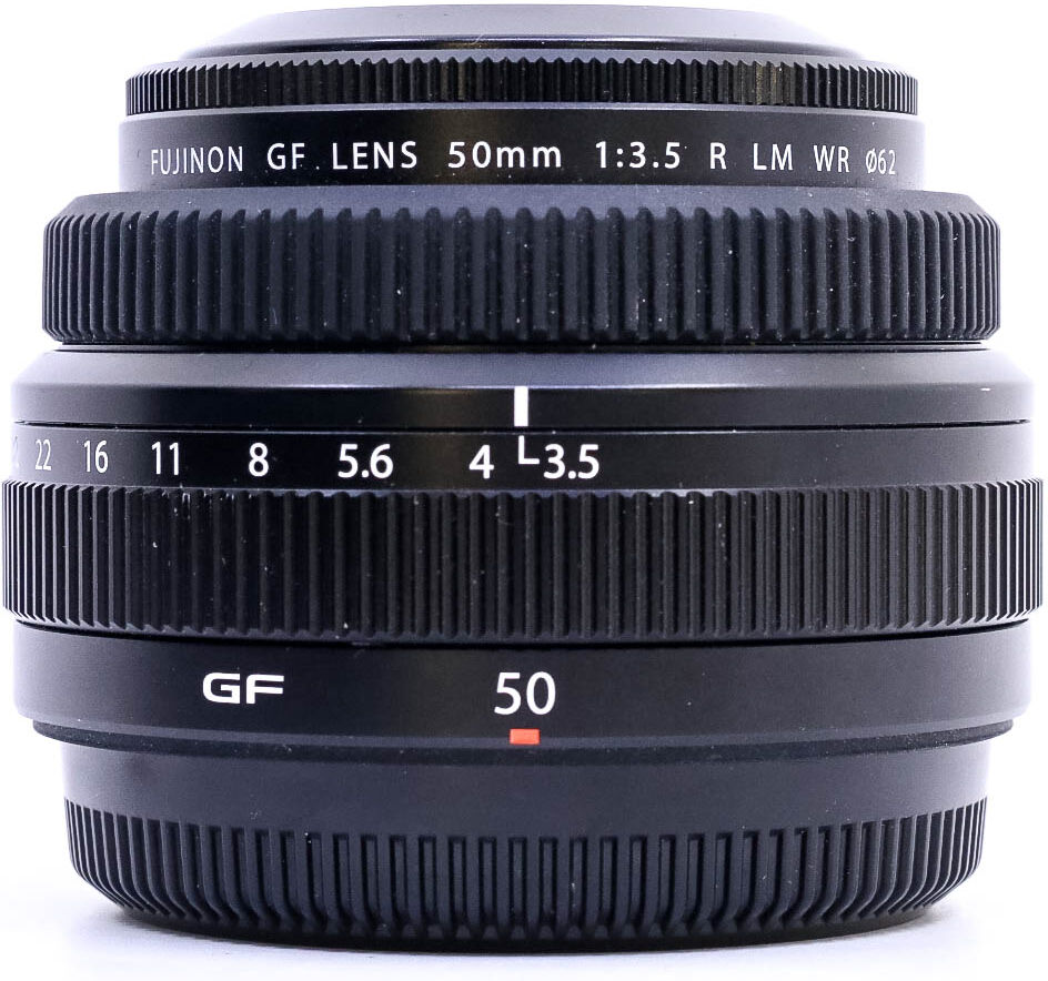 fujifilm gf 50mm f/3.5 r lm wr (condition: like new)