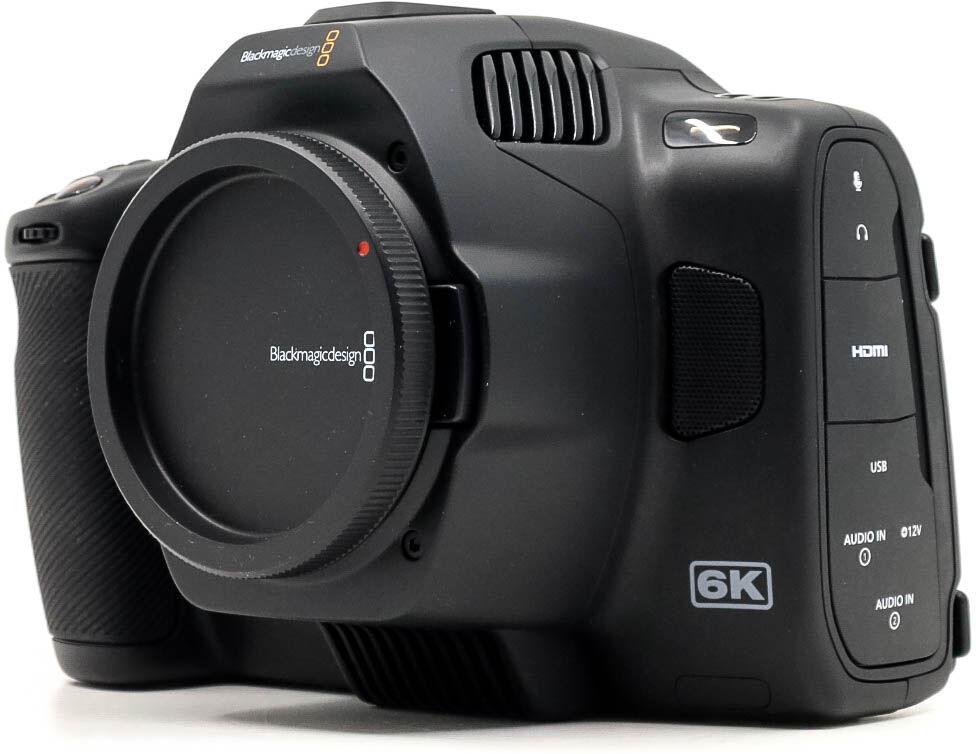 blackmagic design pocket cinema camera 6k pro canon ef fit (condition: like new)