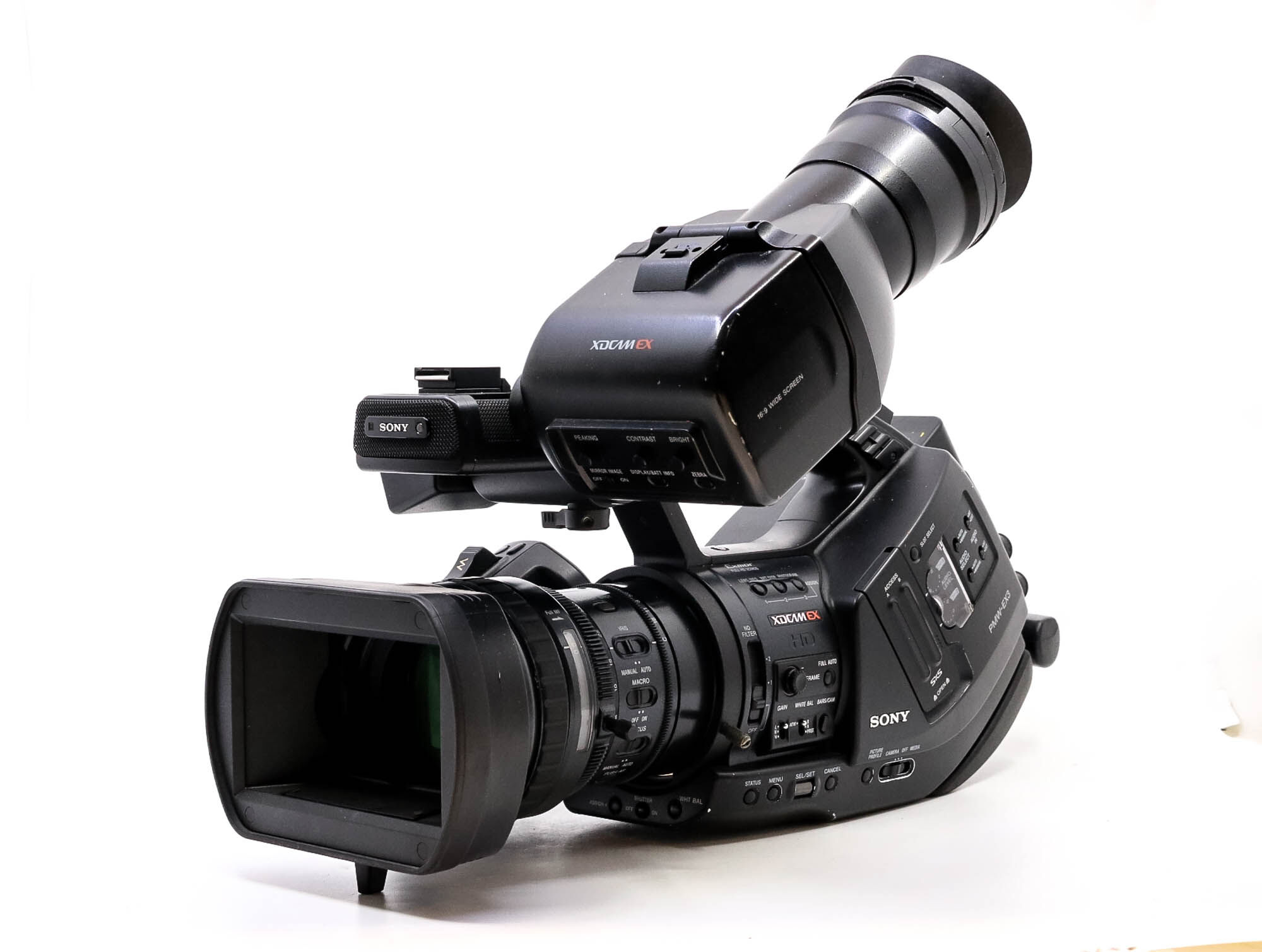 sony pmw-ex3 camcorder (condition: well used)
