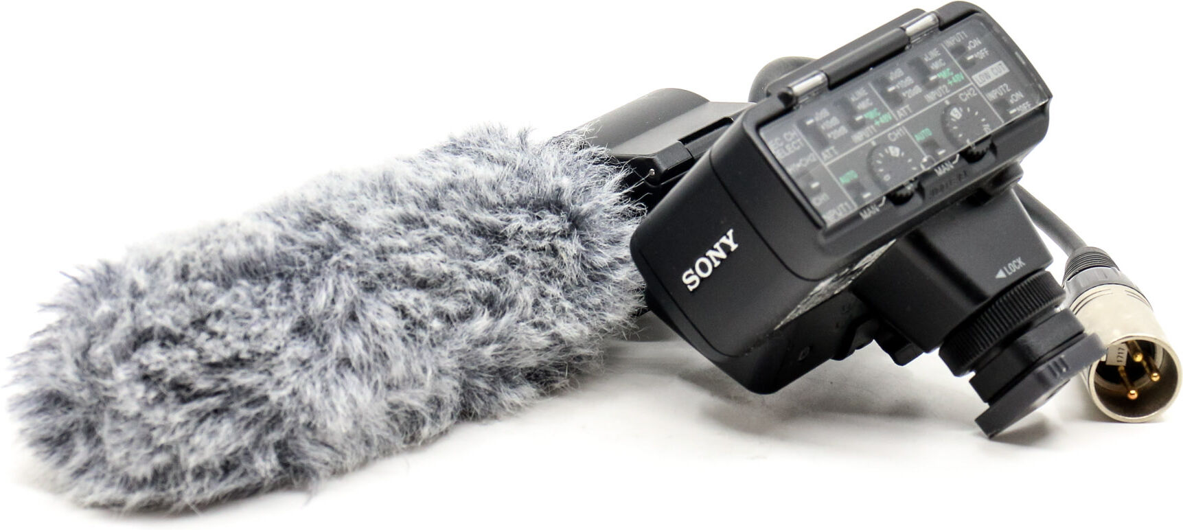 sony xlr-k3m adapter and microphone kit (condition: excellent)