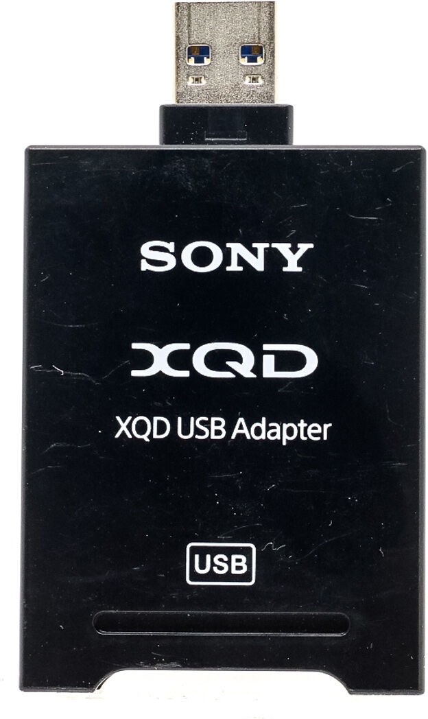 sony qda-sb1a xqd usb adapter (condition: like new)