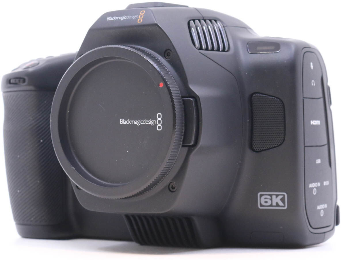 blackmagic design pocket cinema camera 6k pro canon ef fit (condition: like new)