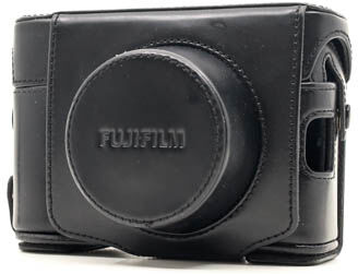 fujifilm x100f leather case (condition: good)