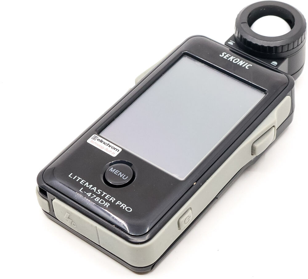 sekonic l-478dr litemaster pro light meter for el skyport system (condition: good)