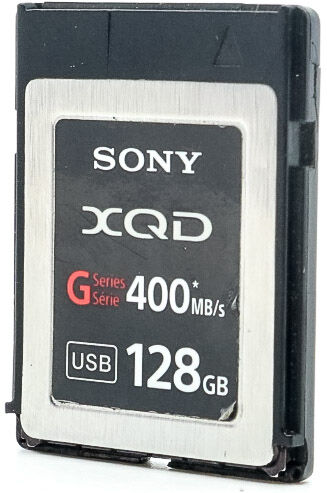 sony xqd g 128gb 400mb/s card (condition: good)