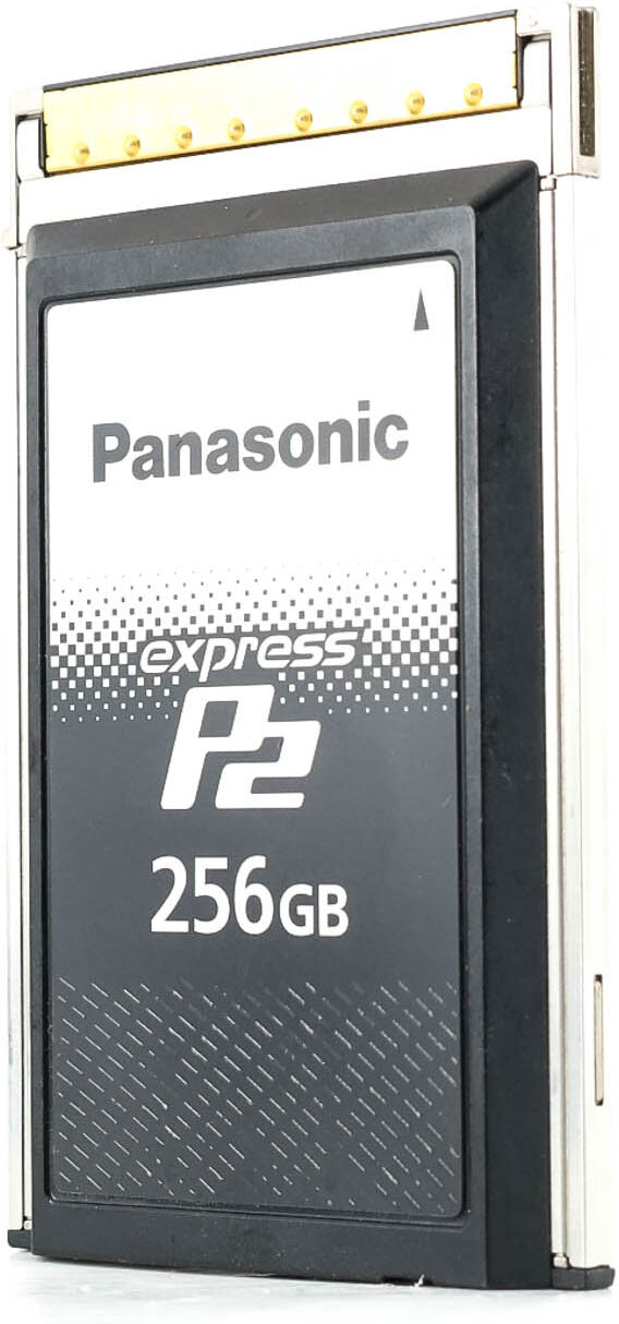 panasonic 256gb expressp2 memory card (condition: good)