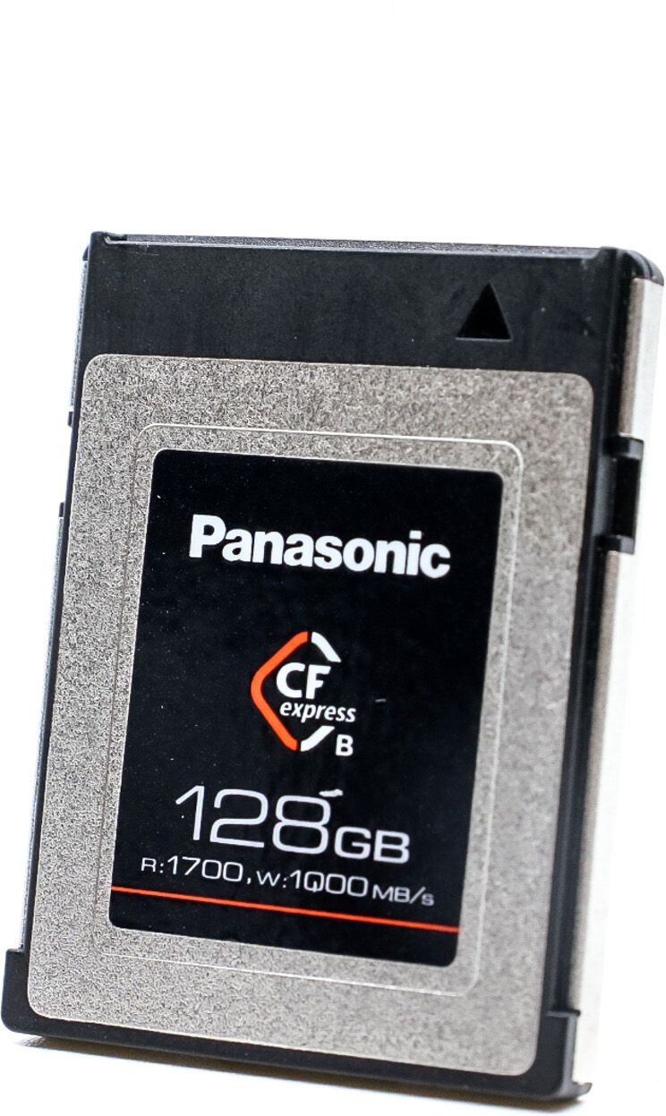 panasonic 128gb cfexpress card (condition: like new)