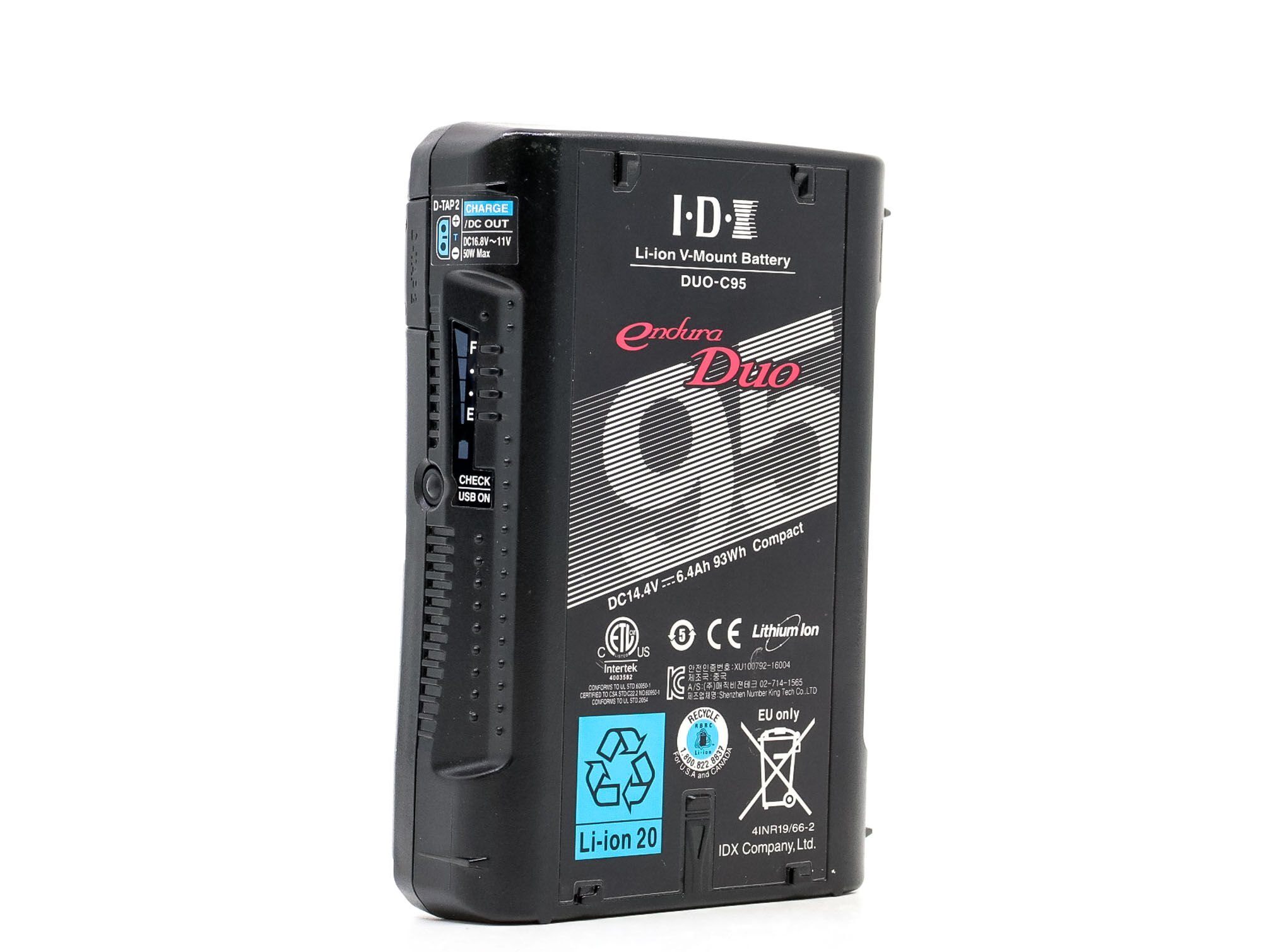 IDX DUO-C95 93Wh V-Mount Battery (Condition: Like New)