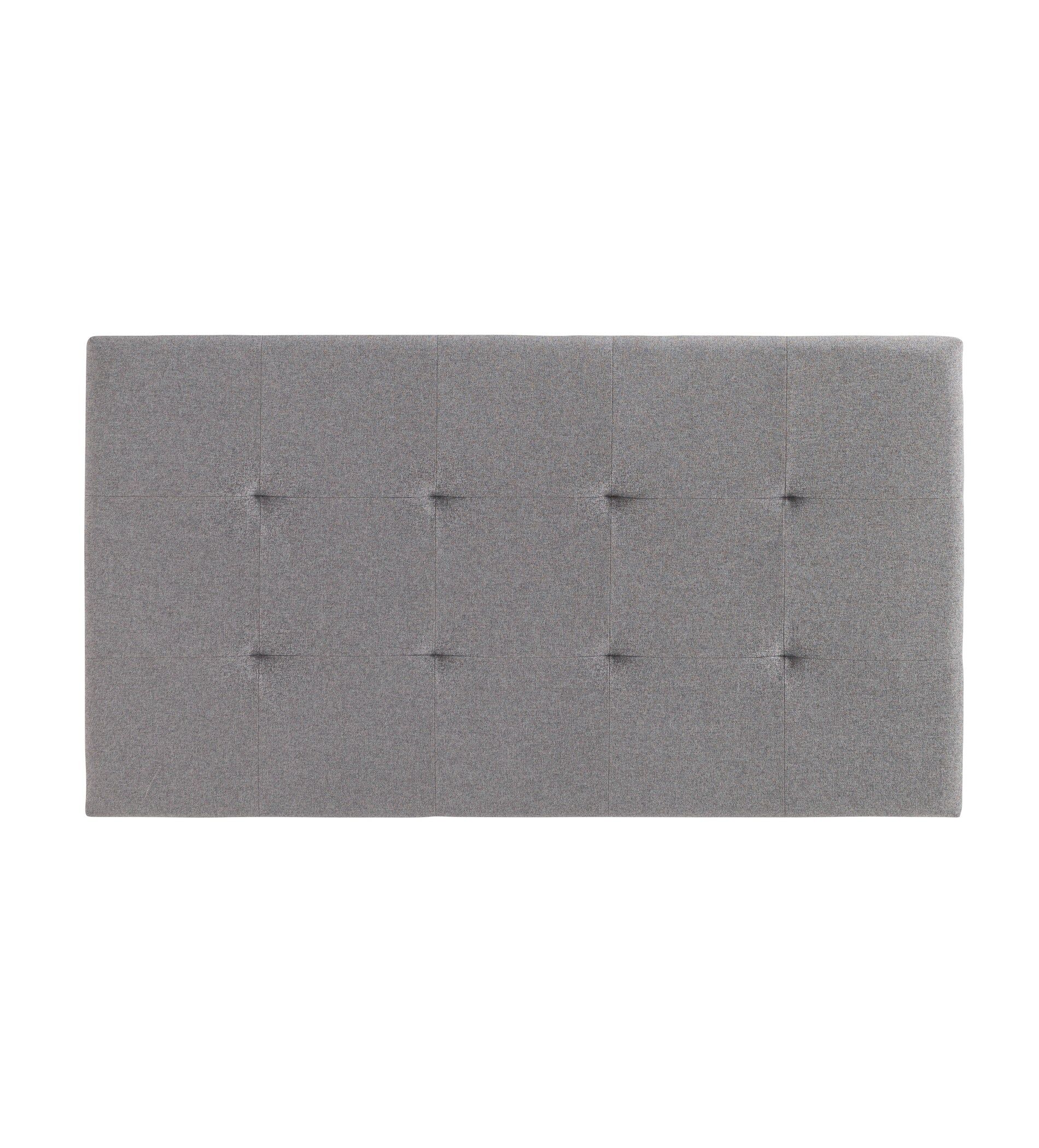 Duzzle Testiera letto sommier / Agnese / 120 cm / Tessuto-Grey 19