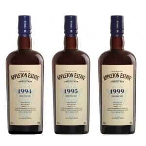 Laciviltadelbere Jamaica Rum Appleton Estate 1994-1995-1999 Hearts Collection