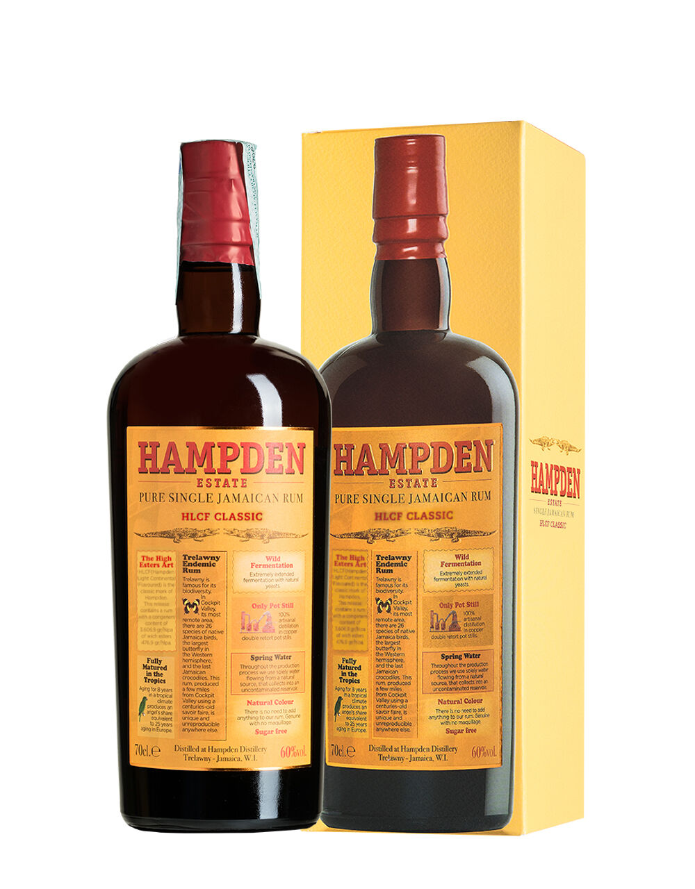Laciviltadelbere Rum Pure Single Jamaica "HLCF Classic" Overproof 60°- Hampden