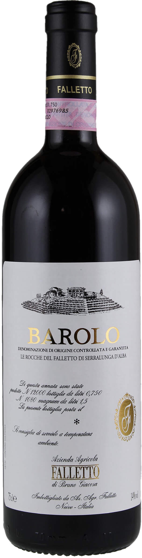 Laciviltadelbere Barolo "Faletto" 2015 DOCG Bruno Giacosa