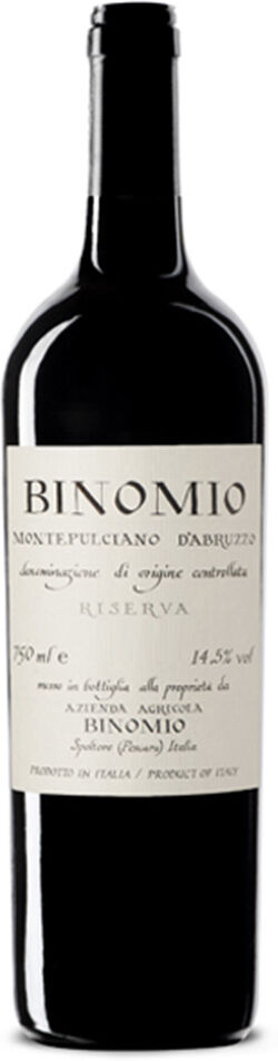 Laciviltadelbere Riserva Montepulciano d’Abruzzo DOC "Binomio" 2019 Fattoria la Valentina