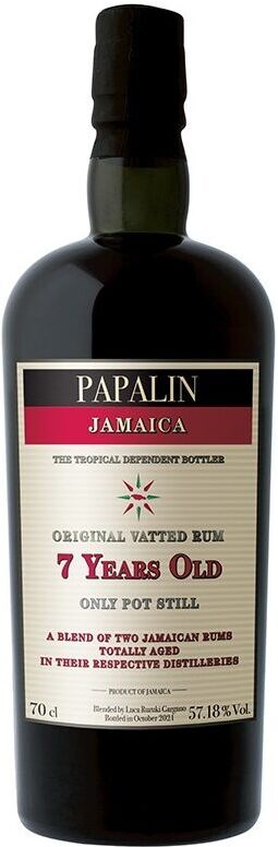 Laciviltadelbere Jamaica Original Vatted Blended Rum 7 years old (astucciato) Papalin